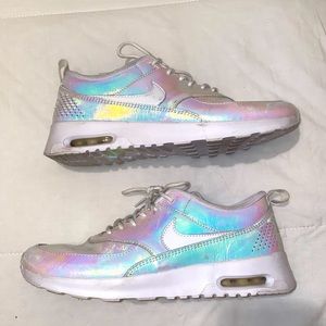 Holographic Iridescent Nike ID Shoes